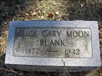 Blank, Alice Cary (Moon)